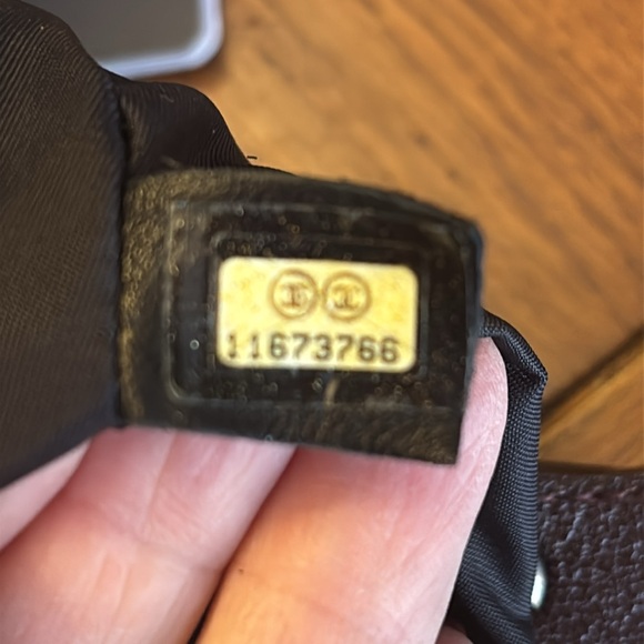 Chanel Paris Biarritz canvas tote chocolate bar brown - Picture 15 of 15